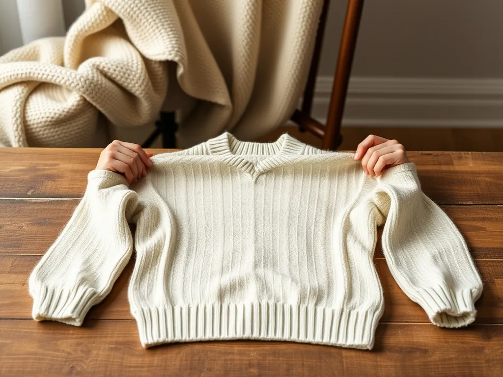 Jak rozciągnąć wełniany sweter?