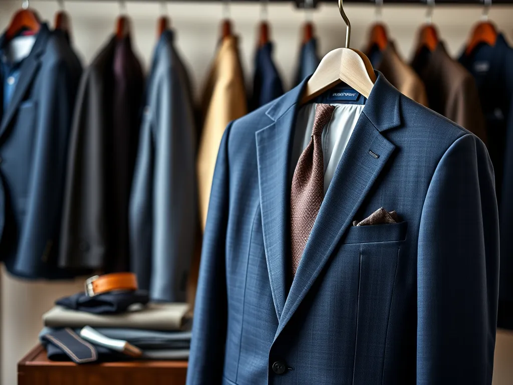 Jak dobrać garnitur dla pana z brzuszkiem?