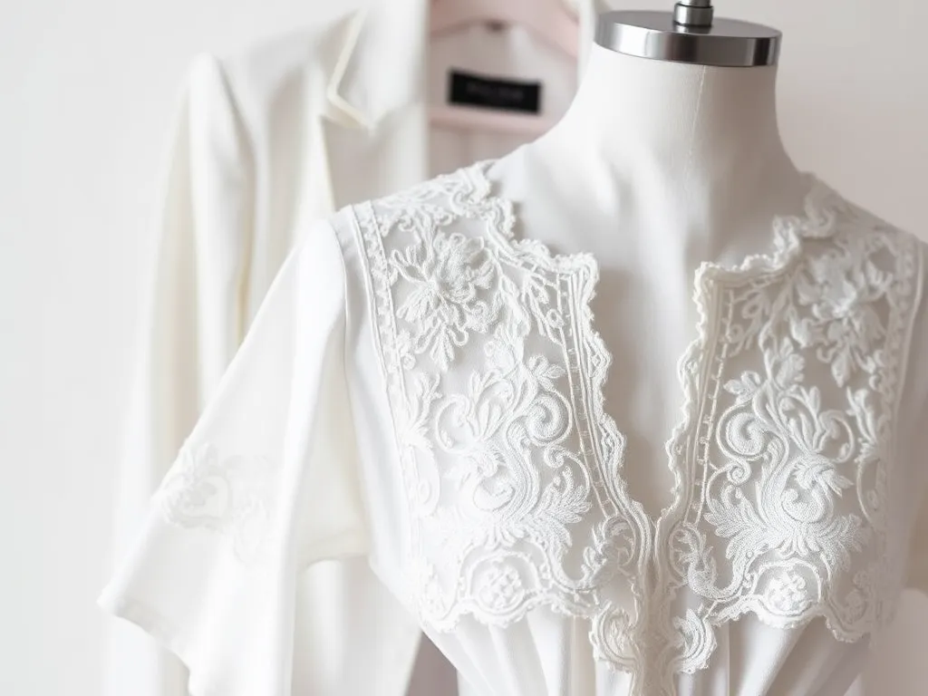 Jaka bluzka do białego garnituru?