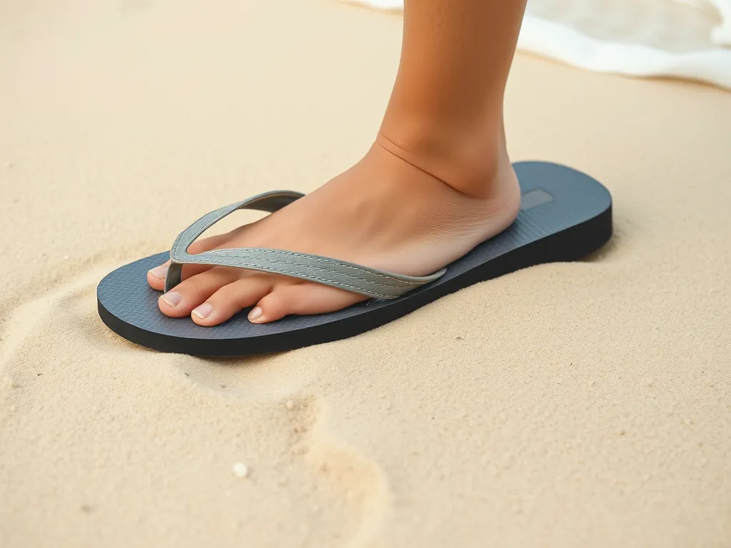 Czy klapki powinny być większe niż stopa?