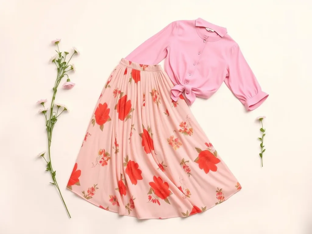 Jaka bluzka do długiej spódnicy?