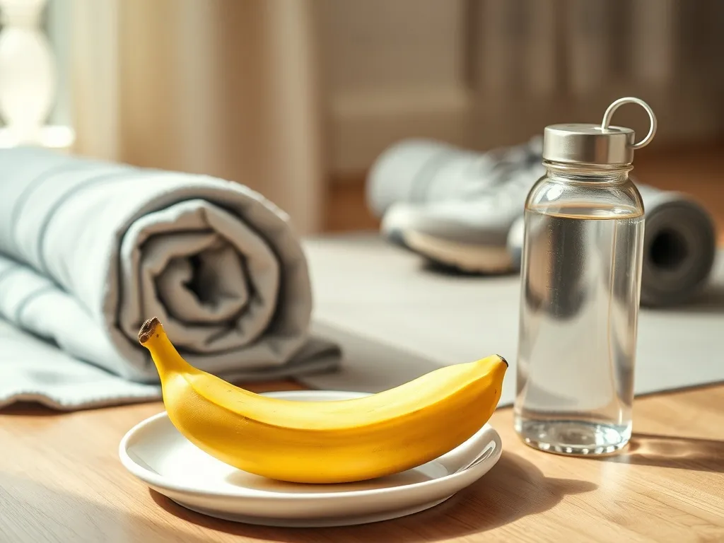 Ile czasu przed treningiem zjeść banana?