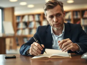 Krocionóg z wieloma odnóżami poruszający się po mchu w leśnym runie. Zbliżenie ukazujące szczegóły budowy ciała zwierzęcia.